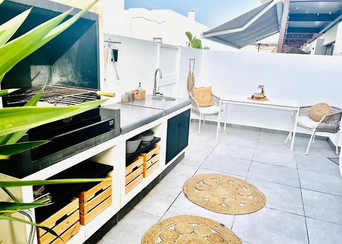 El Palmeral - Exlusive With Private, Heated Pool In Villa Corralejo