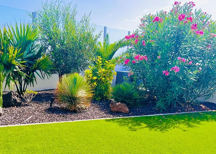 Willa El Palmeral - Exlusive With Private, Heated Pool In Corralejo